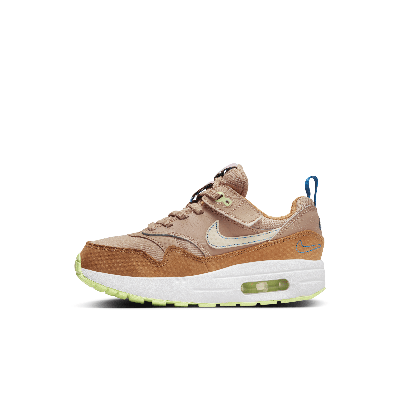 Nike Air Max 1 Se Easyon Little Kids' Shoes In Brown
