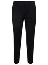 PT TORINO BLACK NEW YORK BI-STRETCH TAPERED PANTS WOMAN