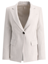 BRUNELLO CUCINELLI BRUNELLO CUCINELLI COTTON BLEND BLAZER