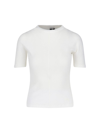 Y-3 Y 3 'fitted' T Shirt In White