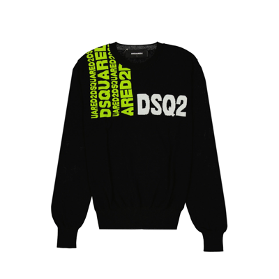 Dsquared2 Logo Sweater In Black