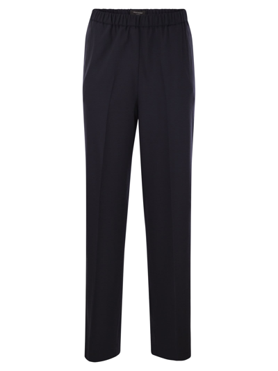 Fabiana Filippi Cool Straight-leg Trousers In Blue