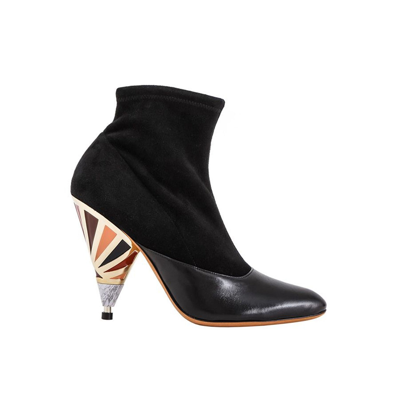Givenchy Leather Ankle Boots In Multi