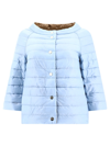 Herno Quilted Reversible Down Jacket Jackets Light Blue