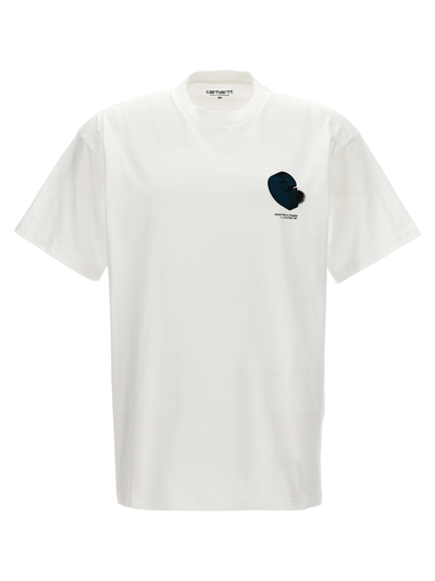 Carhartt Diagram C Organic-cotton T-shirt In White