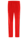 NEEDLES NEEDLES VELOUR TRACK TROUSERS