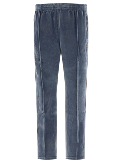 Needles Velour Track Trousers In Royal