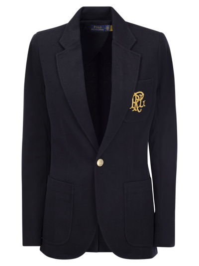 Polo Ralph Lauren Double Knit Jacquard Blazer