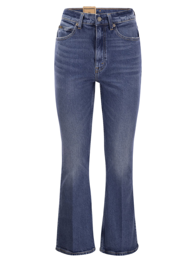 Polo Ralph Lauren Short And Flared Jeans In Medium Denim