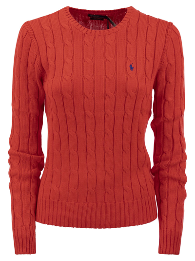 POLO RALPH LAUREN POLO RALPH LAUREN SLIM FIT CABLE KNIT