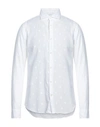 Mastricamiciai Man Shirt White Size 16 ½ Cotton, Elastane