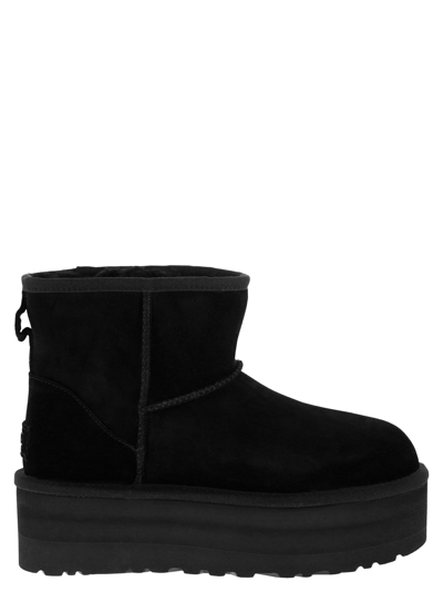 Ugg Classic Mini Platform Ankle Boot With Platform In Black