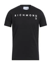 Richmond X Man T-shirt Black Size Xl Cotton