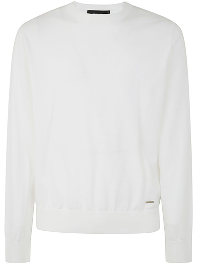 Dsquared2 Crewneck Pullover Clothing In White