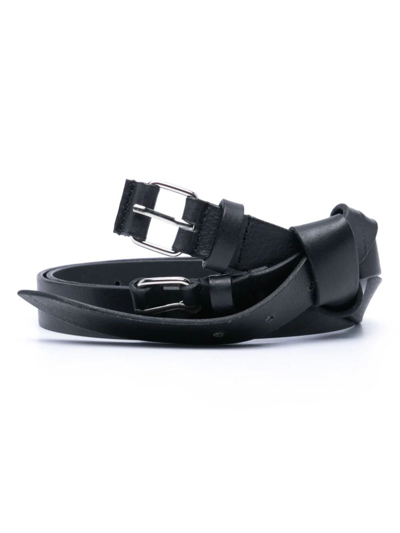 Magliano Bow Belt In Black