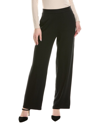 Eileen Fisher Straight Wool Pant In Black