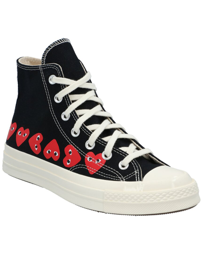 Converse X Comme Des Garçons Play Converse X Comme Des Garcons Play Hi Top Hi Top Sneaker In Black