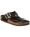 Birkenstock Gizeh Big Buckle Mules In Black