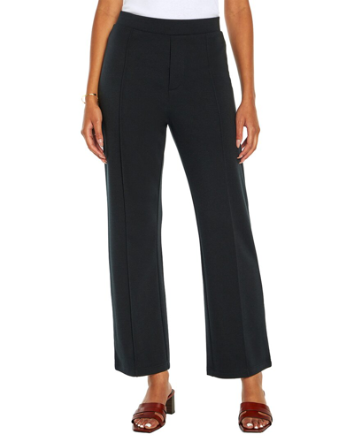 Three Dots Isabella Trousers In Caviar
