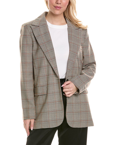 Ena Pelly Elena Boyfriend Blazer In Brown