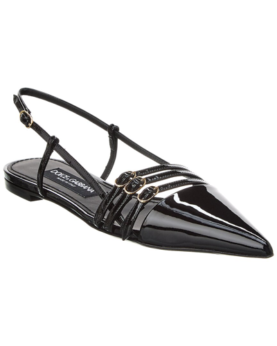 Dolce & Gabbana Flat Sandals  Woman Color Black