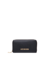 LOVE MOSCHINO LOVE MOSCHINO LOGO LETTERING ZIPPED WALLET