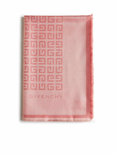 Givenchy Silk Scarfs In Coral