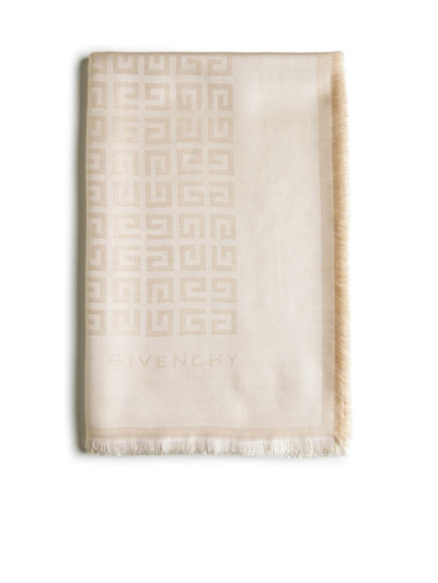 Givenchy Silk Scarfs In Champagne Ton Sur Ton