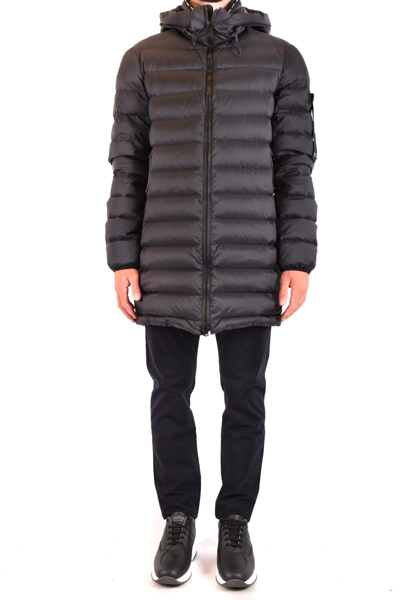 Peuterey Down Jacket In Black