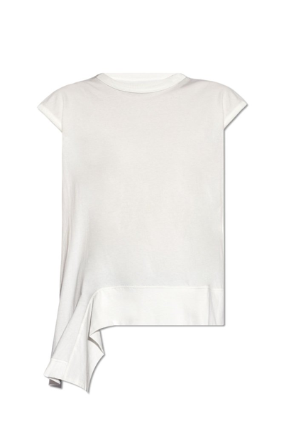 Yohji Yamamoto Sleeveless Top In White