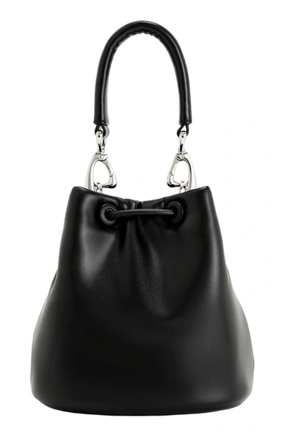Jw Pei Yulia Faux Leather Bucket Bag In Black