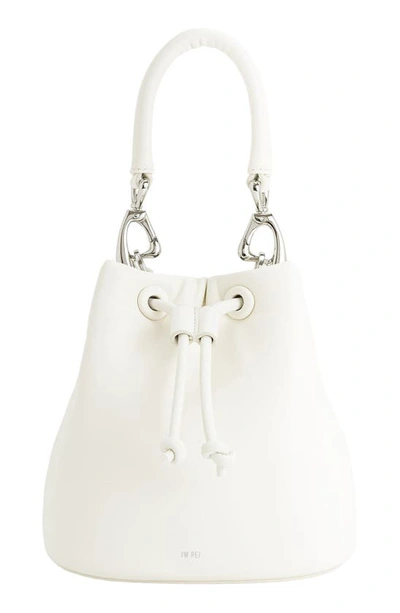 Jw Pei Yulia Faux Leather Bucket Bag In White