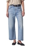 CITIZENS OF HUMANITY GAUCHO HIGH WAIST CROP WIDE LEG JEANS