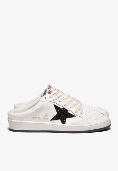 Golden Goose Db Ball Star Sabot Trainers In White