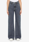 Chloé High-rise Wide-leg Jeans In Blue