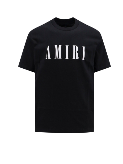 Amiri Black Cotton T-shirt