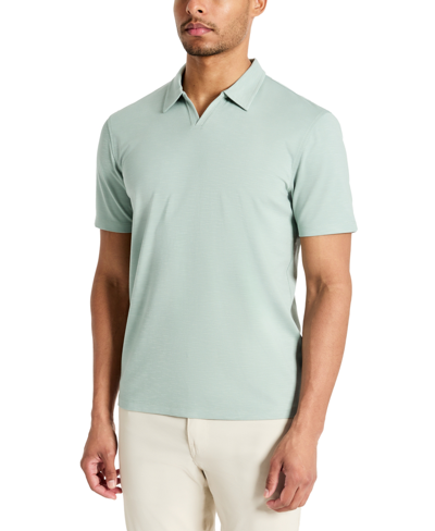 Kenneth Cole Men's Johnny Collar Polo In Mint