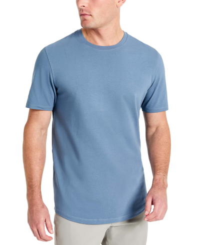 Kenneth Cole Men's Performance Crewneck T-shirt In Blue