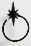 Anthropologie Arthur Towel Ring In Black