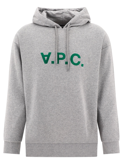 A.p.c. Sweatshirts In Grey