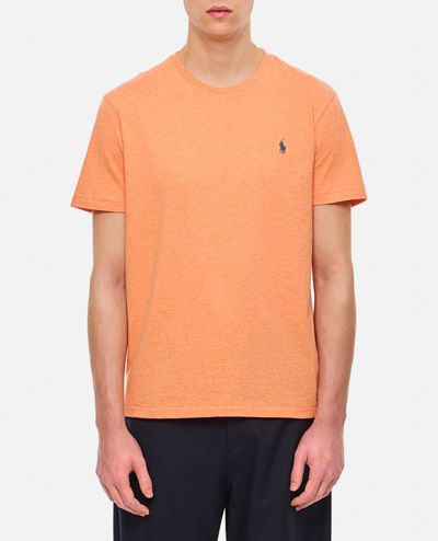 Polo Ralph Lauren Cotton T-shirt In Orange