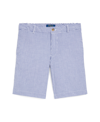 Polo Ralph Lauren Two-tone Striped Bemuda In Blue Seersucker