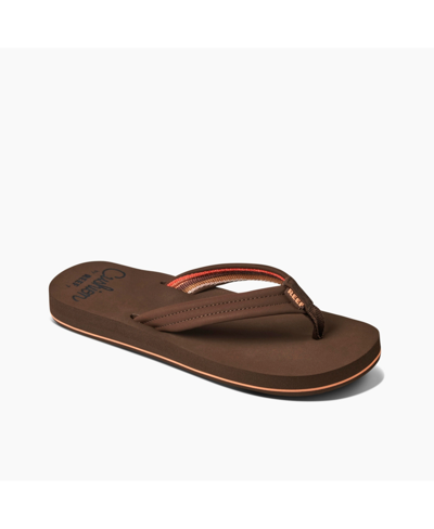 Reef Women's Cushion Breeze Flip Flop Sandal In Chocolate