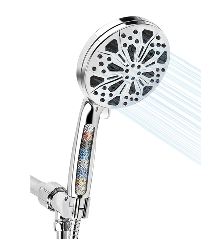 Fresh Fab Finds Handheld Filtered High Pressure Shower Head In Gray