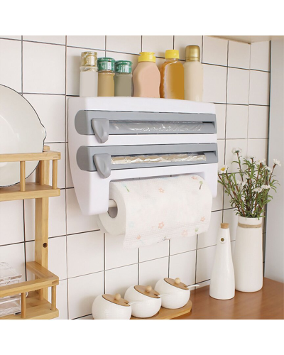 Fresh Fab Finds Wall Mounted Roll Dispenser In Neutral