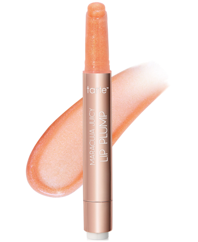 Tarte Maracuja Juicy Shimmer Glass Lip Plump In Peach