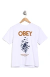 OBEY OBEY WHERE HAVE ALL THE FLOWERS GONE T-SHIRT