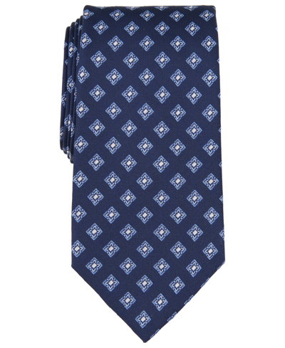 Brooks Brothers B By  Men's Medallion Silk Tie In Navy