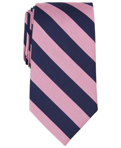 Brooks Brothers B By  Men's Dorian Repp Stripe Silk Tie In Pink
