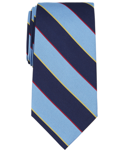 Brooks Brothers B By  Men Southerland Stripe Silk Tie In Lt Blue